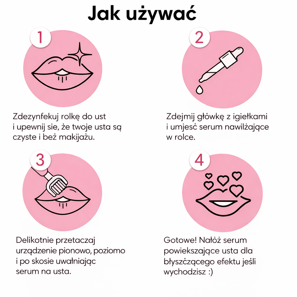 Lushy™ - masażer do naturalnego powiększania ust